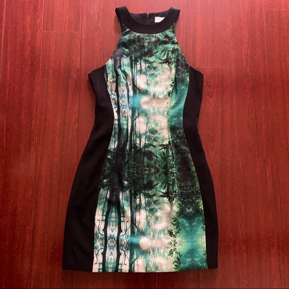 Cameo Bodycon Forest Dress